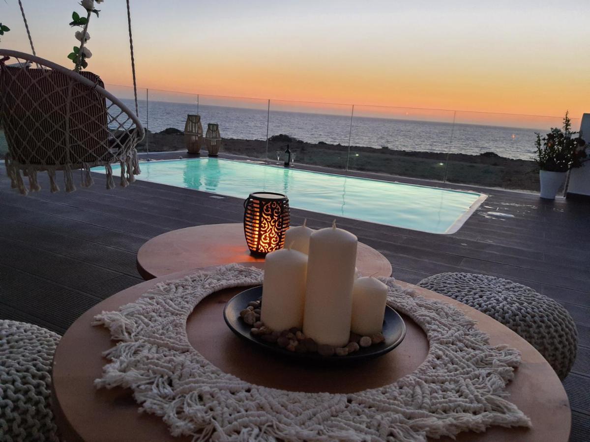פויניקיון Tramonto Luxury Villa No1- Breathtaking Sunset View מראה חיצוני תמונה