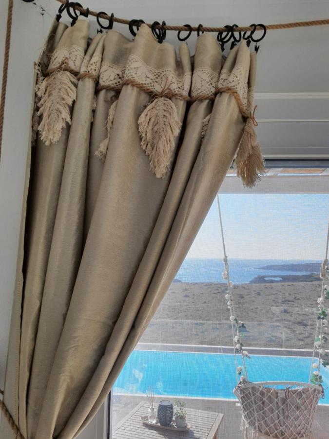 פויניקיון Tramonto Luxury Villa No1- Breathtaking Sunset View מראה חיצוני תמונה