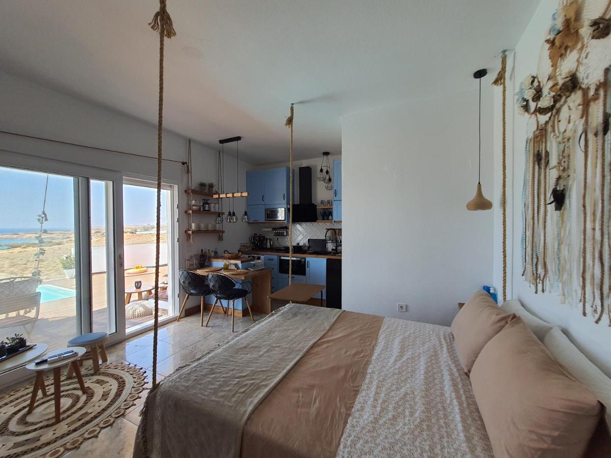 פויניקיון Tramonto Luxury Villa No1- Breathtaking Sunset View מראה חיצוני תמונה
