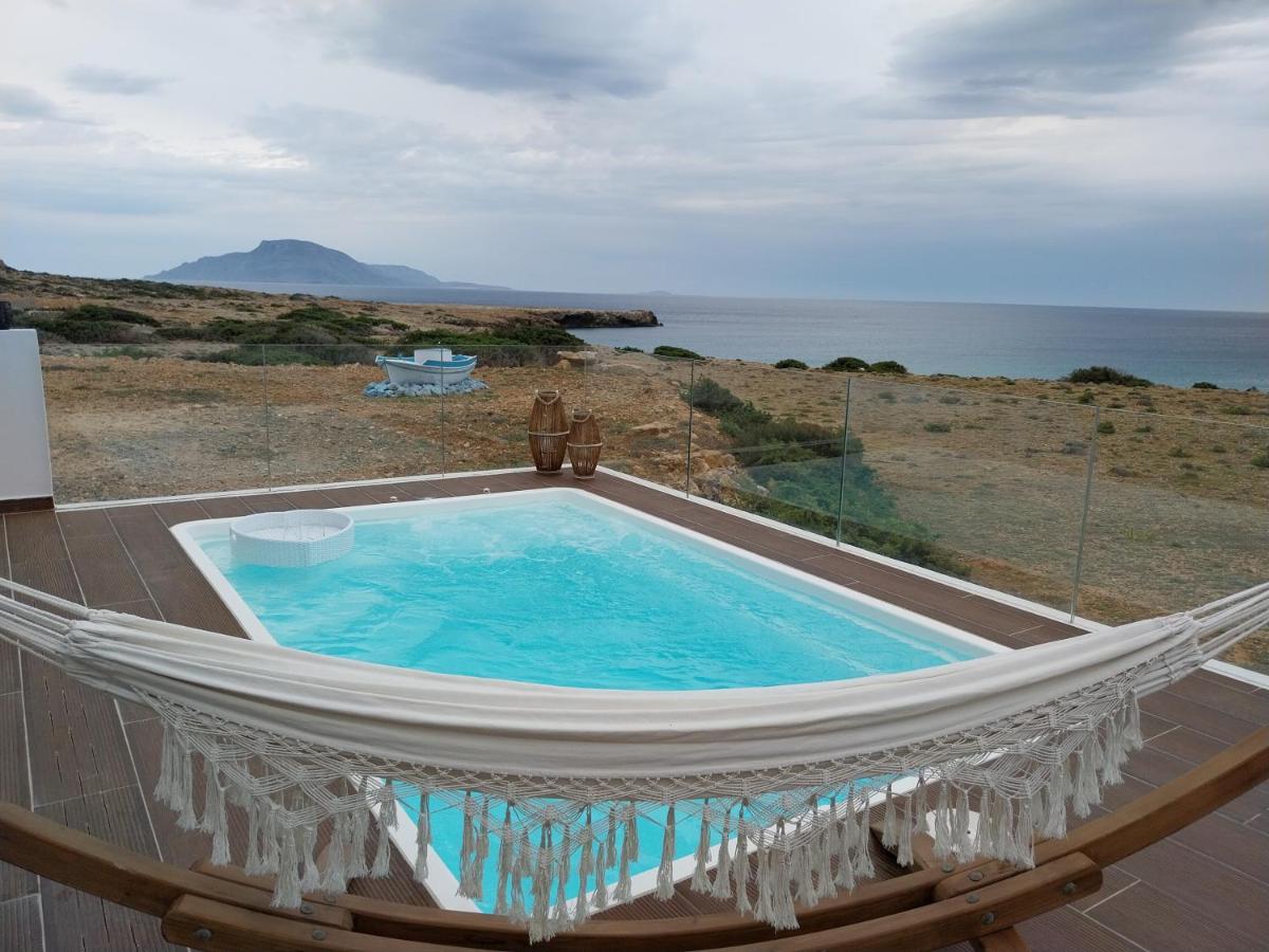 פויניקיון Tramonto Luxury Villa No1- Breathtaking Sunset View מראה חיצוני תמונה